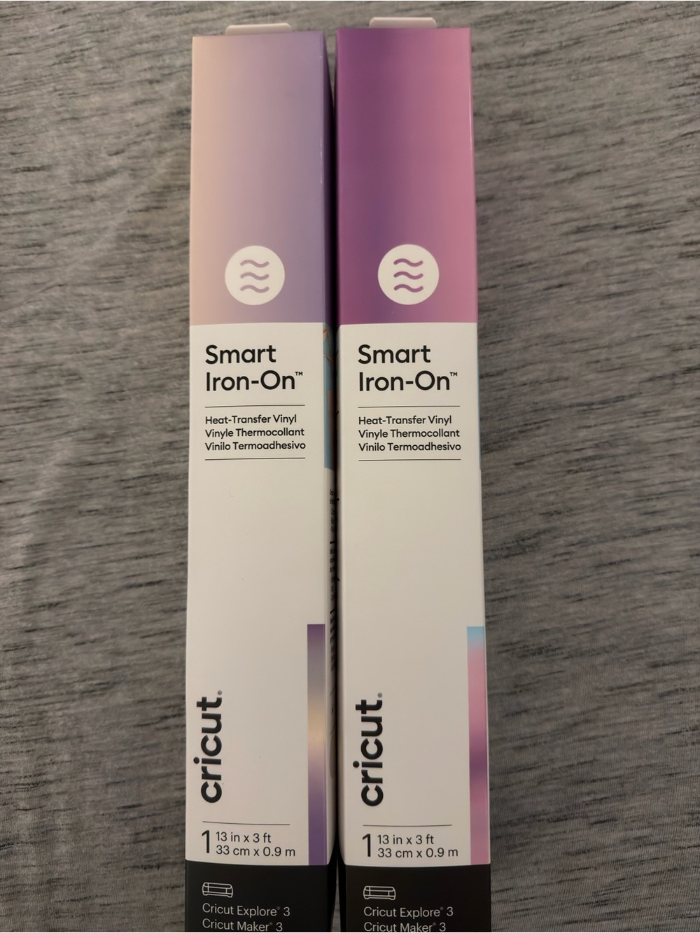Cricut smart iron on holographic x2